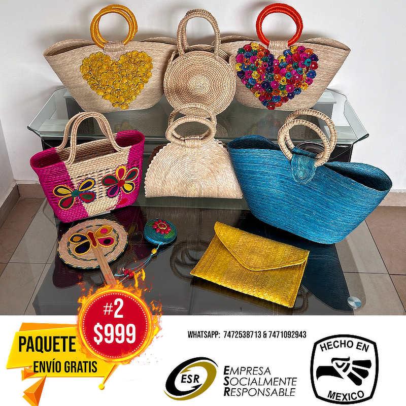 Paketes de bolsos y accesorios