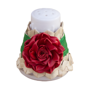 Salero Flor Roja