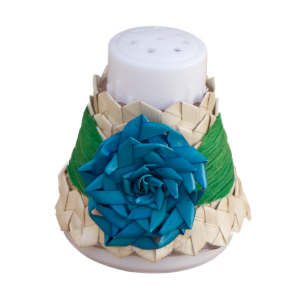 Salero Flor Turquesa