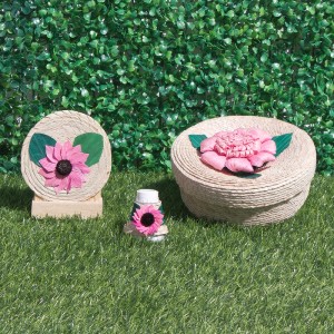 Set Nao Flor Rosa